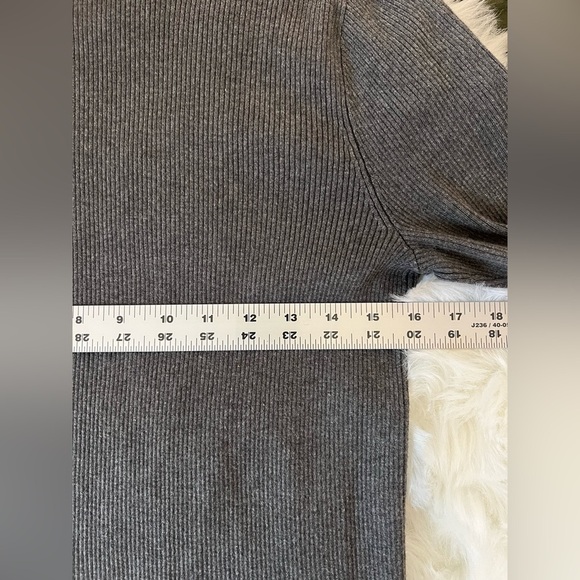 Lauren Ralph Lauren black label woman’s Turtle neck size Large color Gray - Picture 5 of 10
